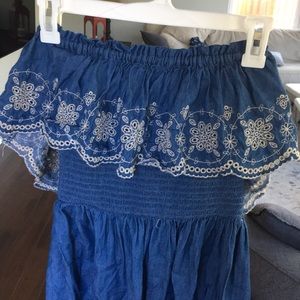 Off the shoulder dress